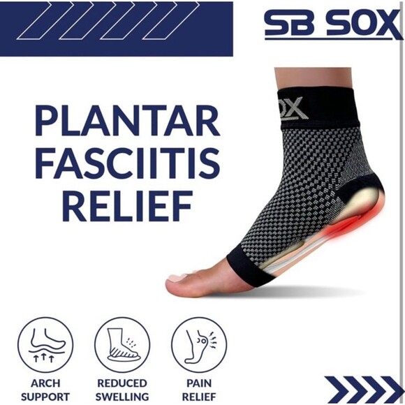 Plantar Fasciitis Compression Socks - Plantar Fasciitis Relief for All Day Wear - Picture 6 of 9